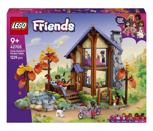 LEGO FRIENDS 42705 Jesienna leśna chatka - 1529782 - zdjęcie